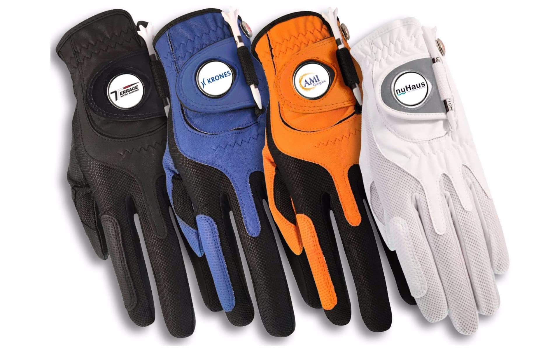 Guantes de golf Zero Friction Personalizados Mujer ( Piel )