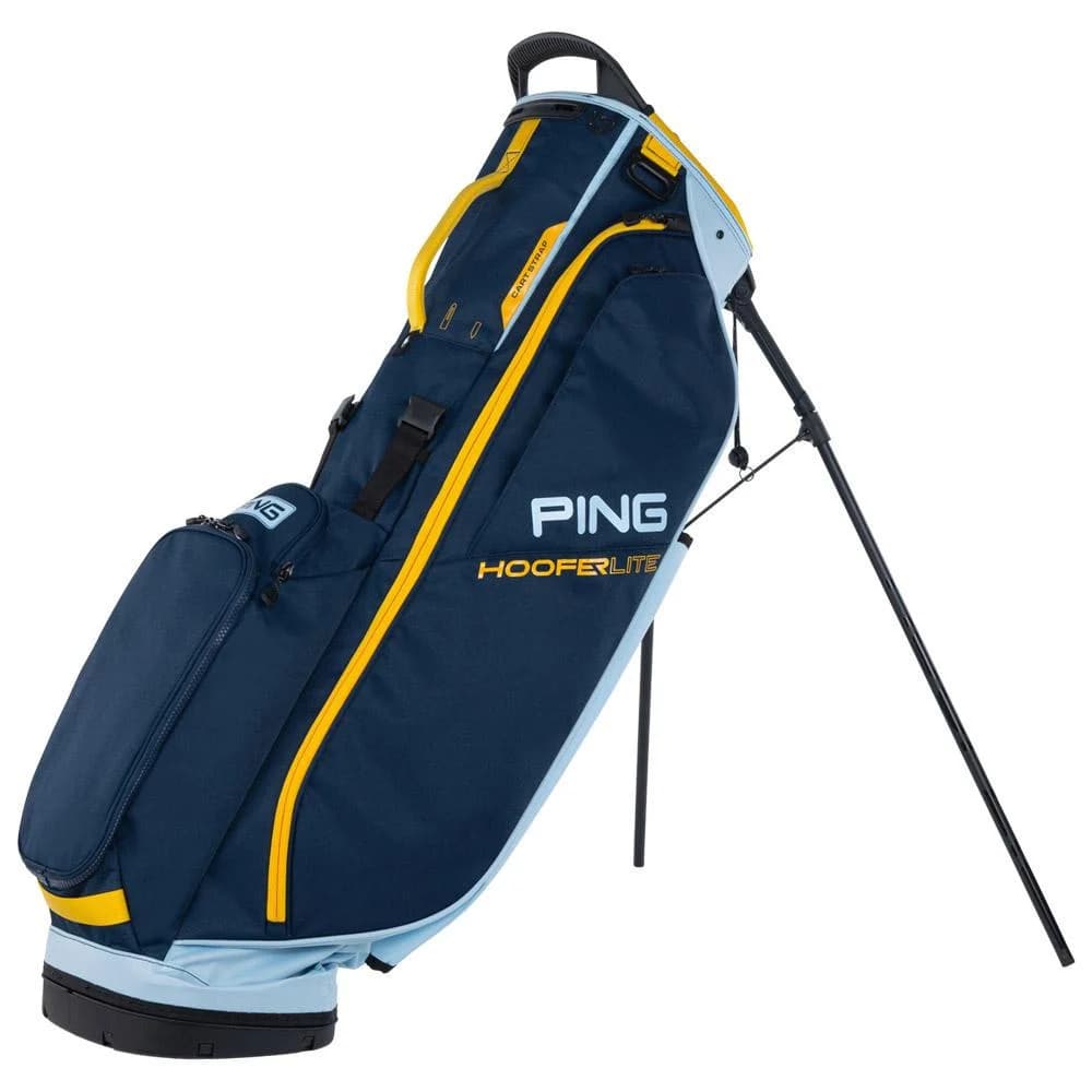 Bolsa de Golf Ping Hoofer Lite Stand Bag Azul Amarillo - imagen 1