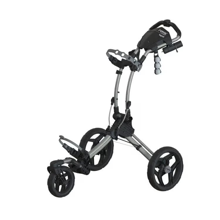 Carro de golf Rovic RV1S Plata/Negro