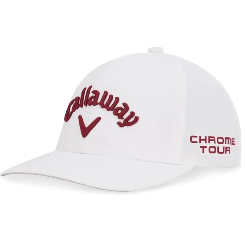 Gorra Callaway Tour Perf Pro Cuantum Blanca/Roja - imagen 5