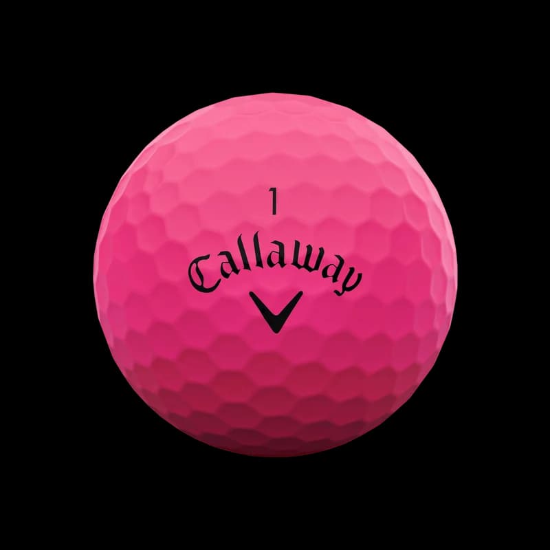 Balles de golf Callaway Supersoft Matte rosas hover