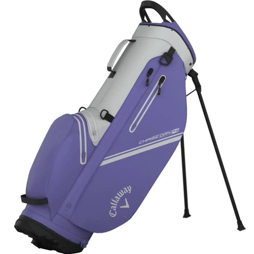 CALLAWAY – Chase Dry Stand Bag ’26 (silver/purple)