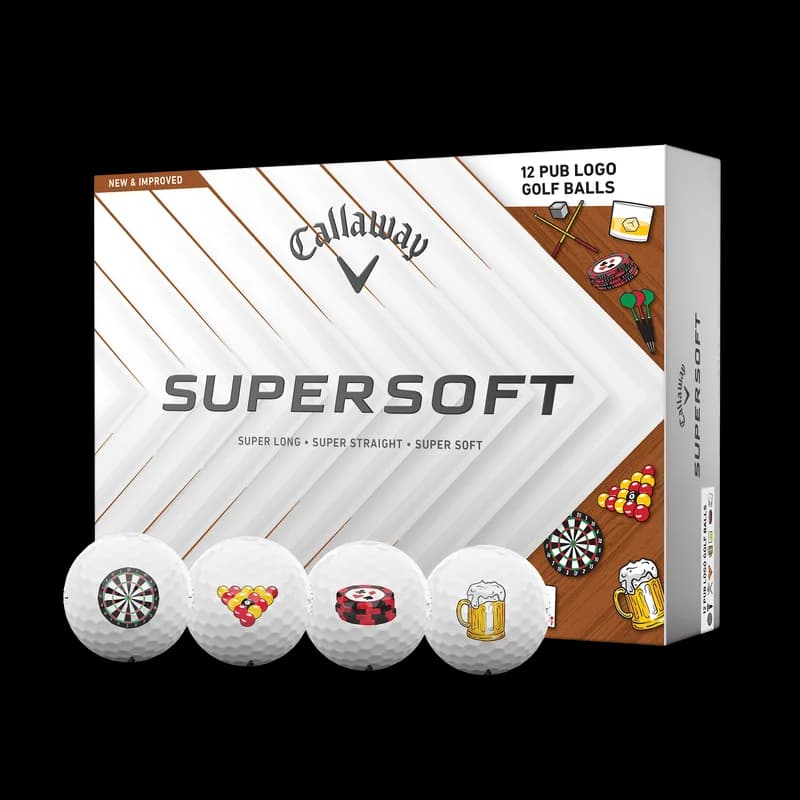 Bolas Callaway Limited Edition Supersoft Pub (Dozena)