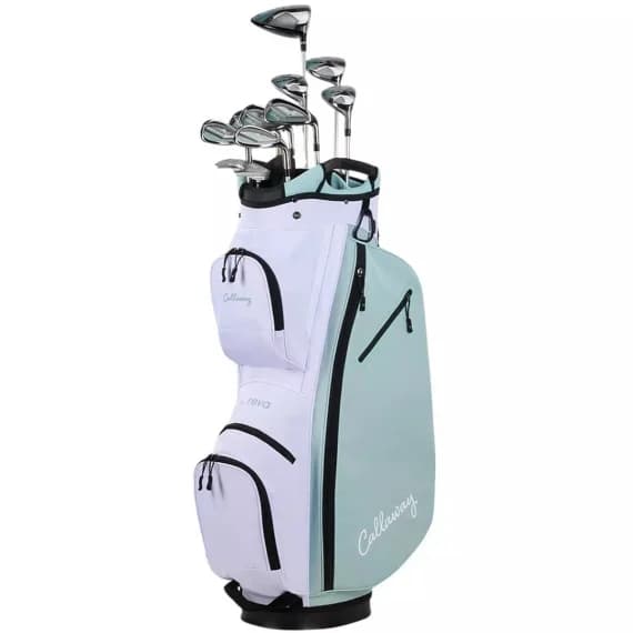 Nuevo Set Completo Callaway Reva 11 Piezas Mujer Verde