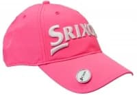 Srixon Gorra con Marcador Magnético. Fucsia/Blanco hover