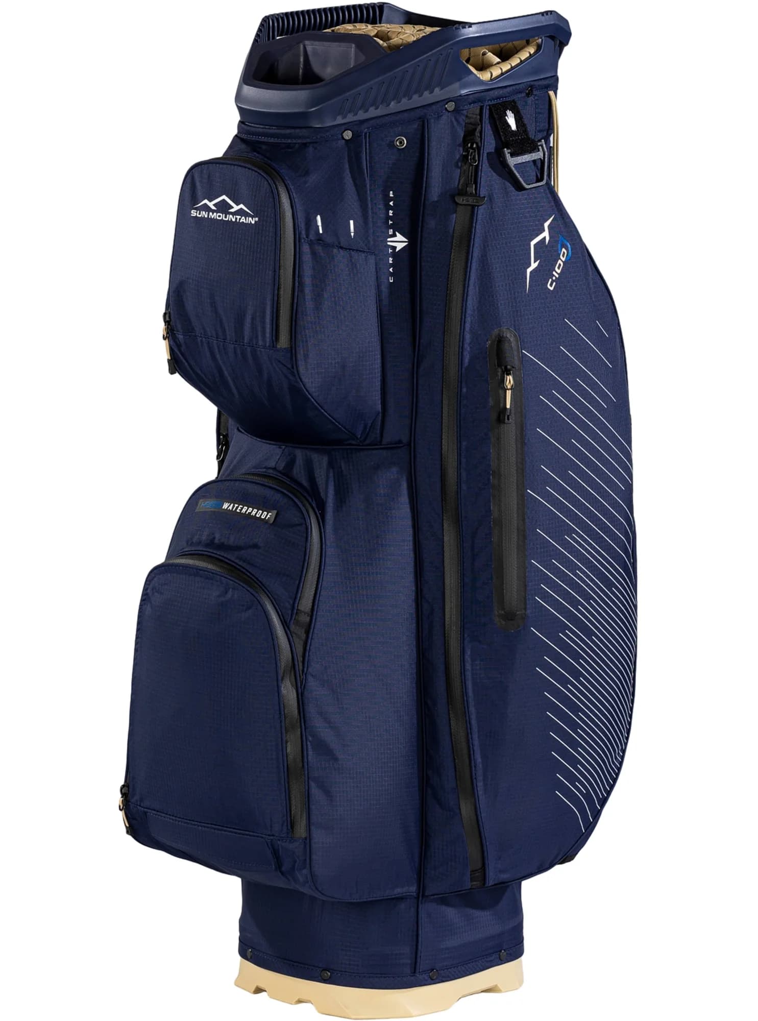 Bolsa de golf Sun Mountain Cartbag H2NO C100 Azul
