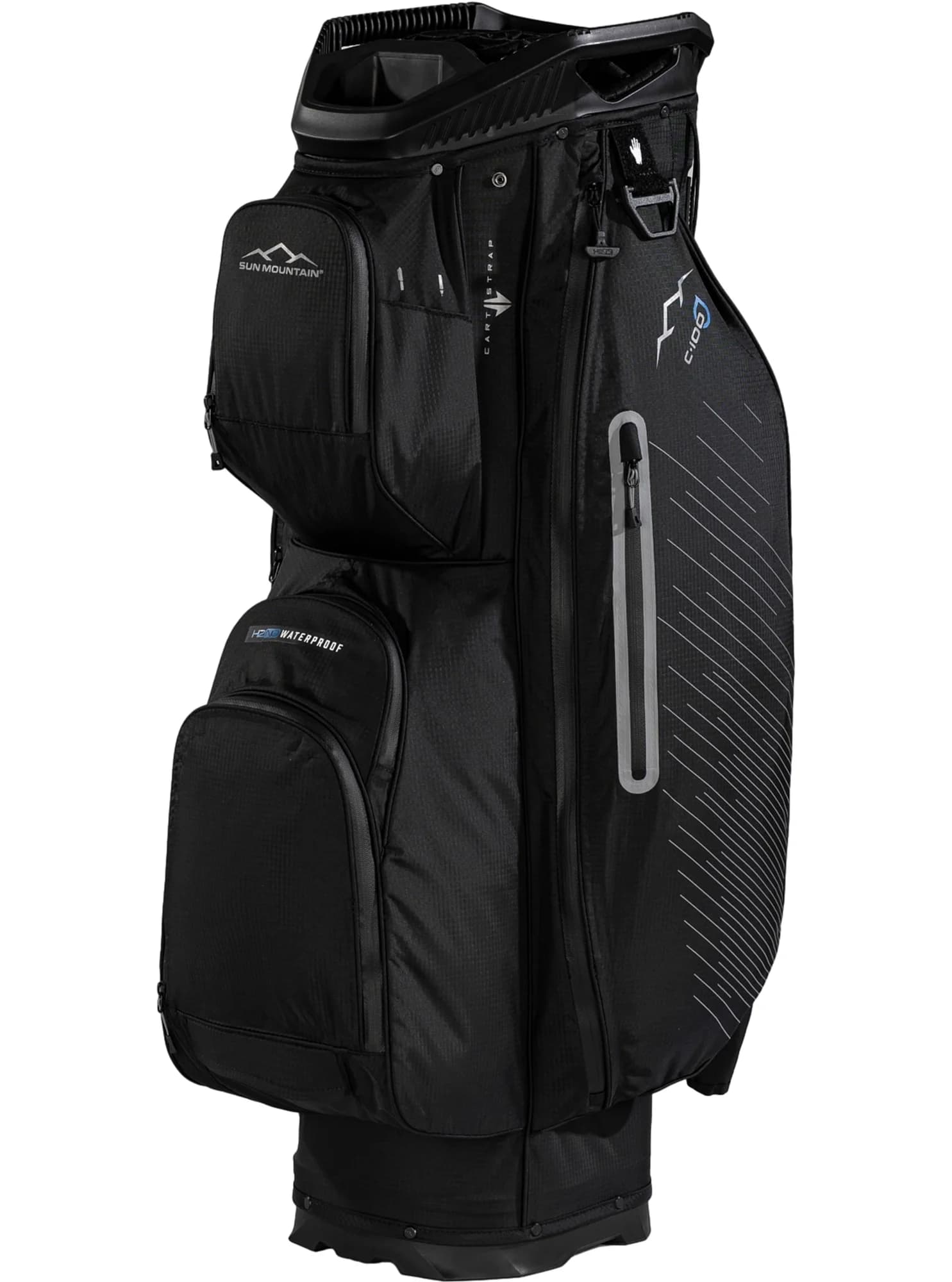 Bolsa de Golf Sun Mountain Cartbag H2NO C100, Negro