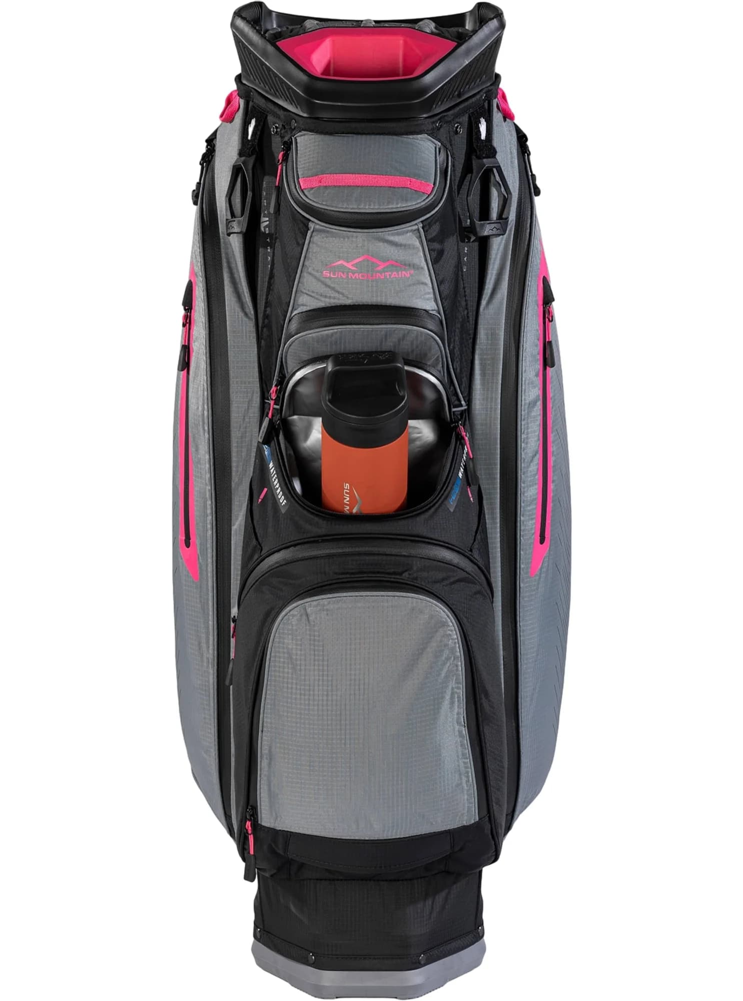 Sun Mountain Cart bag H2NO C130, negro/gris rosado/Unisex hover