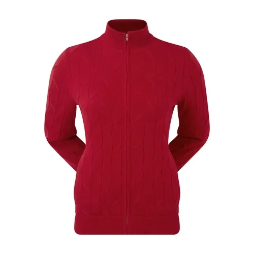 Chaqueta FootJoy Textured Rib Lined Wool Blend Mujer 88861