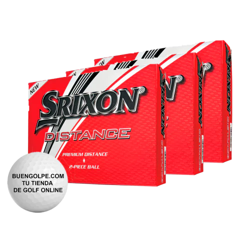 Bolas de golf Srixon Distance Personalizadas con TEXTO