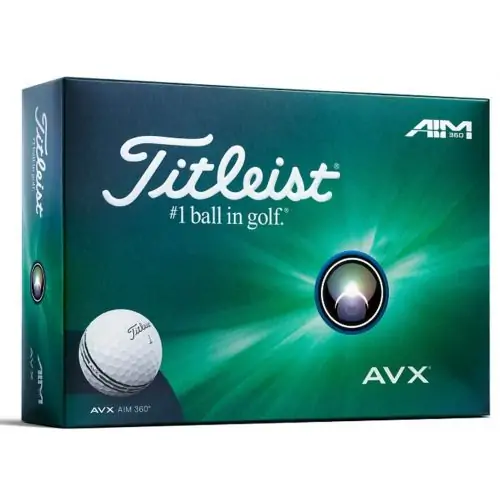 Bolas Titleist AVX 360 Aim T9014S-FW-BIL