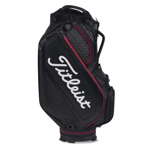 Bolsa Titleist Staff Jet Black Premium Waterproof Cart TB20CT1-006