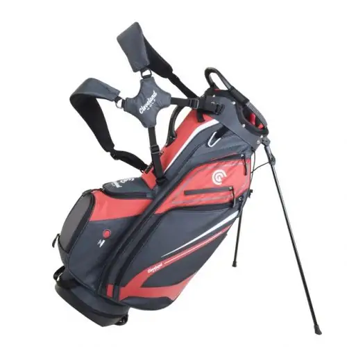 Bolsa Cleveland Saturday 2 Stand Bag Red/Charcoal