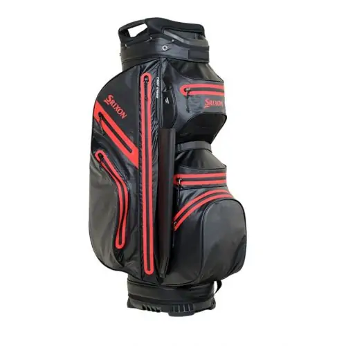 Bolsa Srixon Weatherproof Cart Negra/Roja 2025