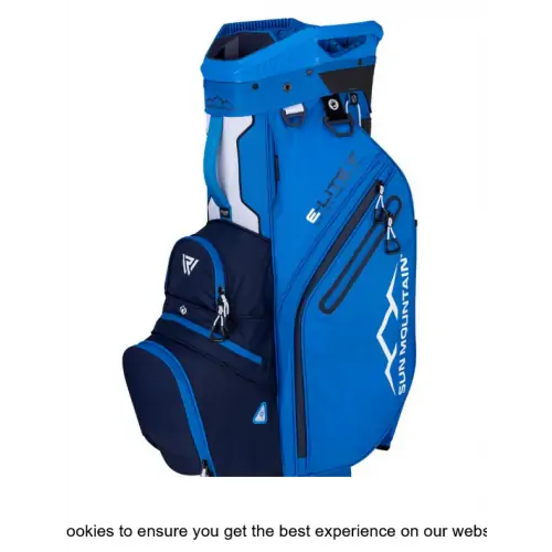 Bolsa Sun Mountain E -Lite Golf Cart Bag - Navy/Blue/White 