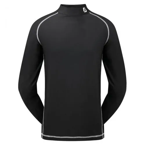 Camiseta Footjoy Thermal Base Layer Mock Negra Ref.96893 Hombre