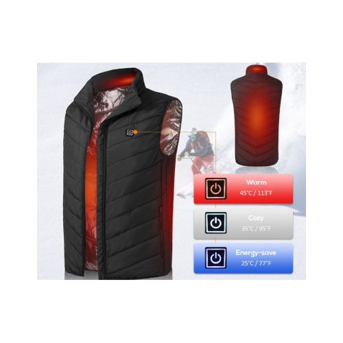 Chaleco con calefaccion outlet