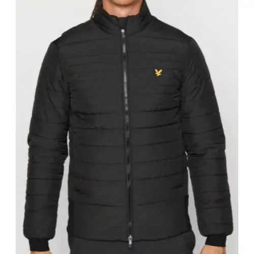 Chaqueta Lyle & Scott Back Stretch Quilted Ref.1760 Negra Hombre