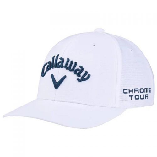 Gorra Callaway Golf HW CG TA Performance PRO Blanca/Azul