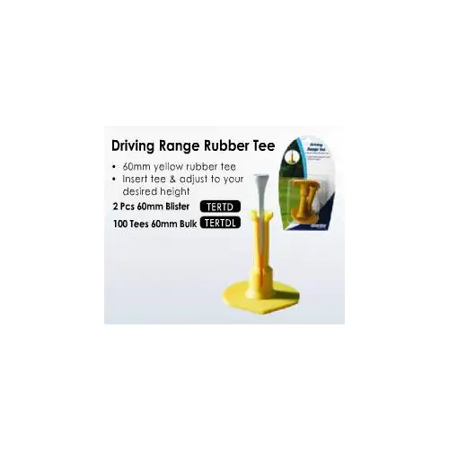 tees Longridge Driving Range Rubber Tee 60mm (2)