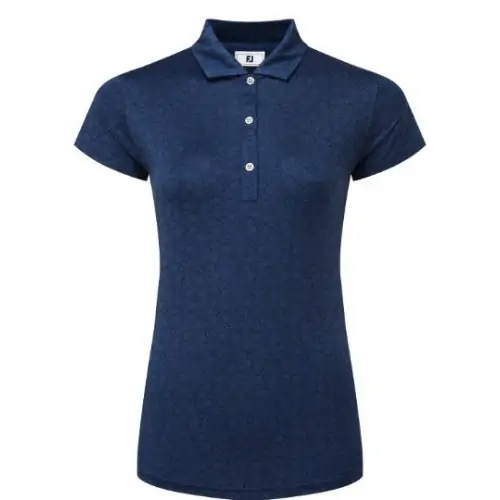 Polo Footjoy Painted Floral Cap Sleeve Lisle Mujer Ref.34201