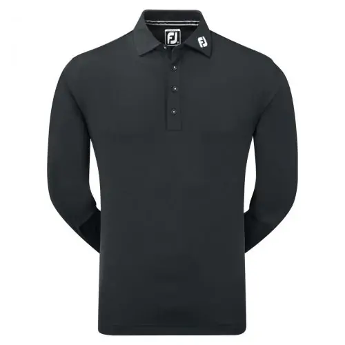 Polo de golf Footjoy Thermocool Self Negro 96954 Hombre