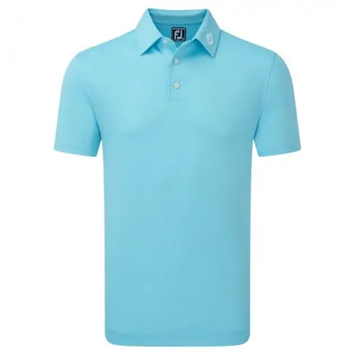 Polo Footjoy Pique Solid 80132 Rivera Blue Hombre