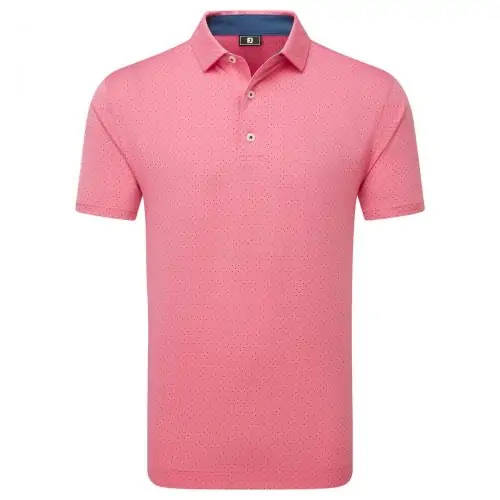 Polo FootJoy Stretch Lisle Dot Print 34125 Hombre