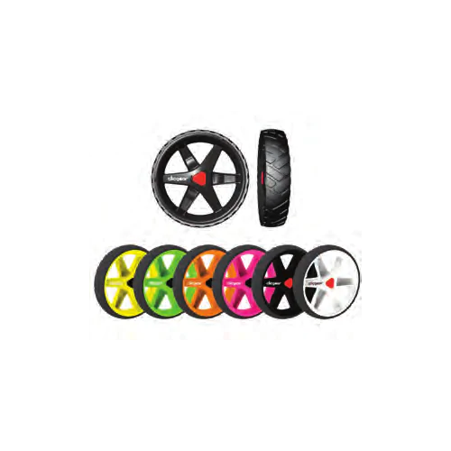 Ruedas de colores para carros Clicgear Color Azul