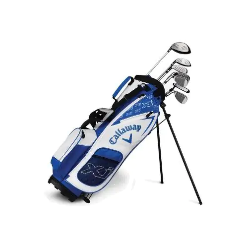 Set Callaway Xj-3 Junior Blanco (9 a 12 años) edad 1,37 m y 1,55 m