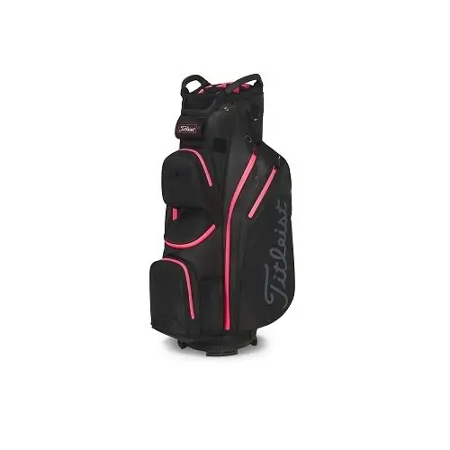 Bolsa Titleist Stadry Cart 14 TB23CT9-055 Negra/Rosa