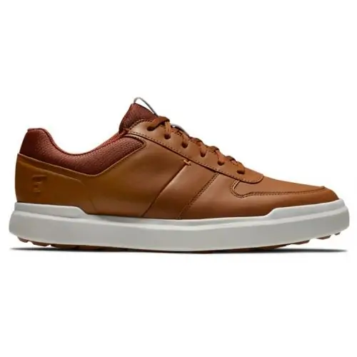 Zapatos Footjoy Contour Casual TAN/WHITE 54373 Hombre