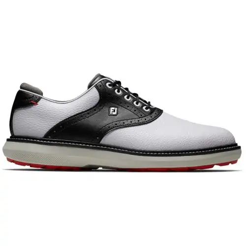 Zapatos Footjoy TRADITIONS SL 57924 WH/BK/GRY-Nº46