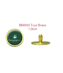 Marcadores de golf Personalizados BM 950 Tour Brass 1.9 Cm