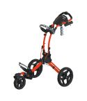 Carro de golf Rovic RV1S Negro/Rojo