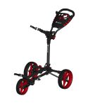 Carro de Golf Fastfold Slite Charcoal/Rojo
