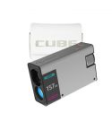 Caddytalk Cube laser rangefinder Silver + Funda Blanca