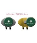 Clips de gorra marcadores de golf Personalizados HC 325 + BMCM 2,5 Cm