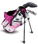 Set U.S. Kids UL 42" Rosa ( Altura 107 cm -115 cm ) ( 4 Palos+ bolsa )