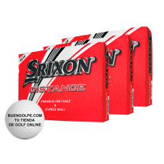 Bolas de golf Srixon Distance Personalizadas con TEXTO