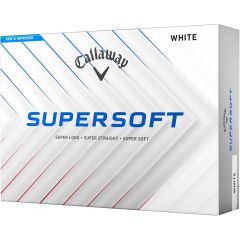 Bolas de golf Callaway SuperSoft Blanca