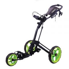 Carro de golf Rovic RV2L Lite Charcoal/Verde