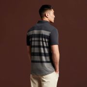 Polo Lyle & Scott Lightweight Wide Stripe - True Black