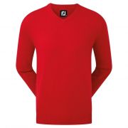 Jersey Footjoy Wool Blend V-Neck Rojo Ref. 90132 Talla L