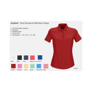 Polo Greg Norman ProTek Micro Pique G2S5K447 mujer Personalizado