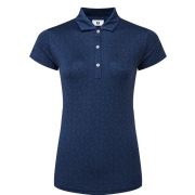 Polo Footjoy Painted Floral Cap Sleeve Lisle Mujer Ref.34201
